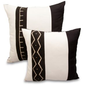Contemporary Stripe Range Mudcloth Natural