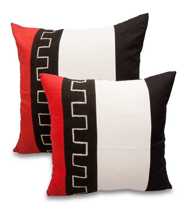Contemporary Stripe Range Red