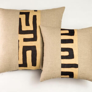 Contemporary Stripe Range Kuba Natural/ Linen Panels